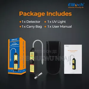 Leak Detector Halogen Refrigerant Gas + Hvac Tester Ac Sniffer