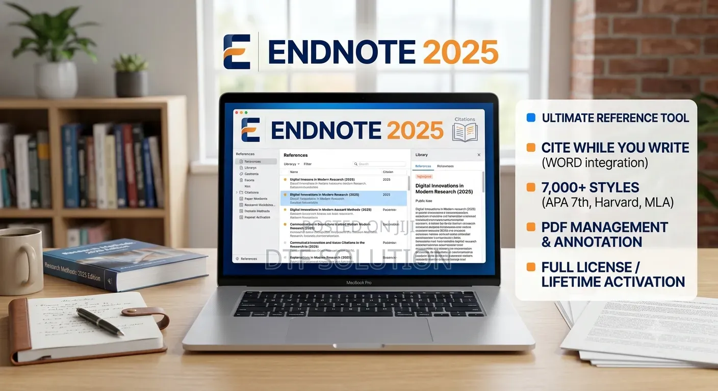 Endnote 2025 Full License – Ultimate Reference Bibliography Tool