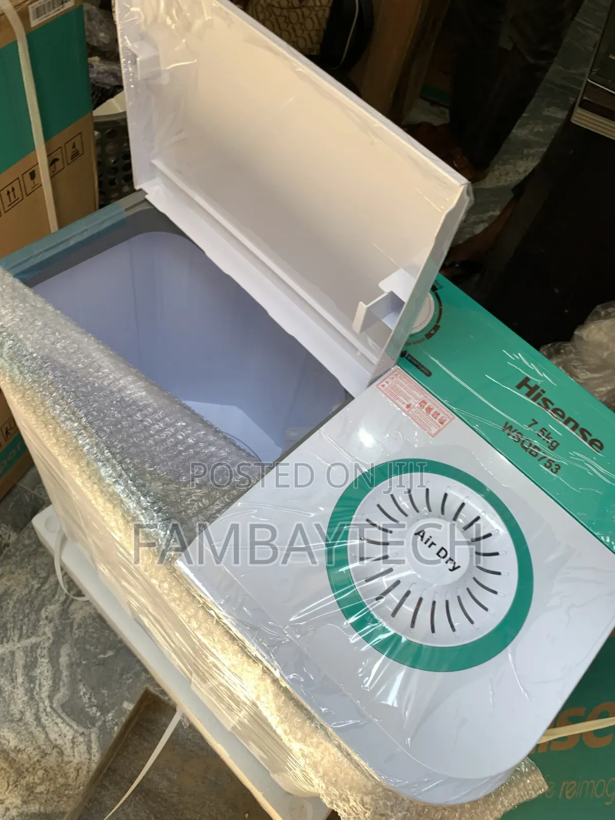Hisense 7.5kg Washing Machine – Trusted Quality for Every Home