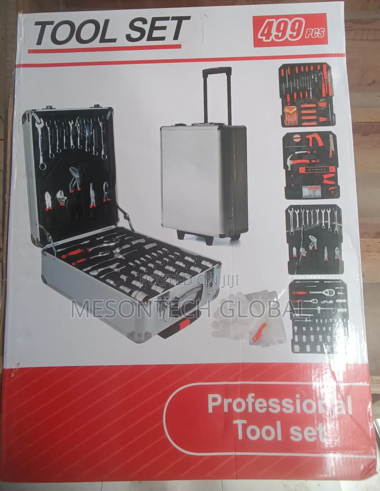 499 PCS Electrical and Mechanical Professional Tools Box/Tools Set