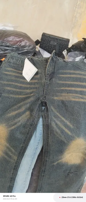 Men Baggy Jeans and Shirts