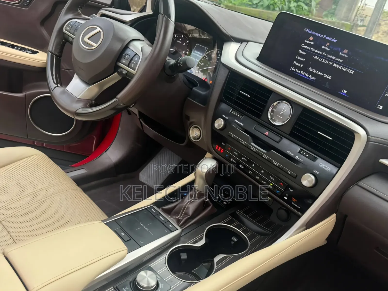 Lexus RX 2020 Red