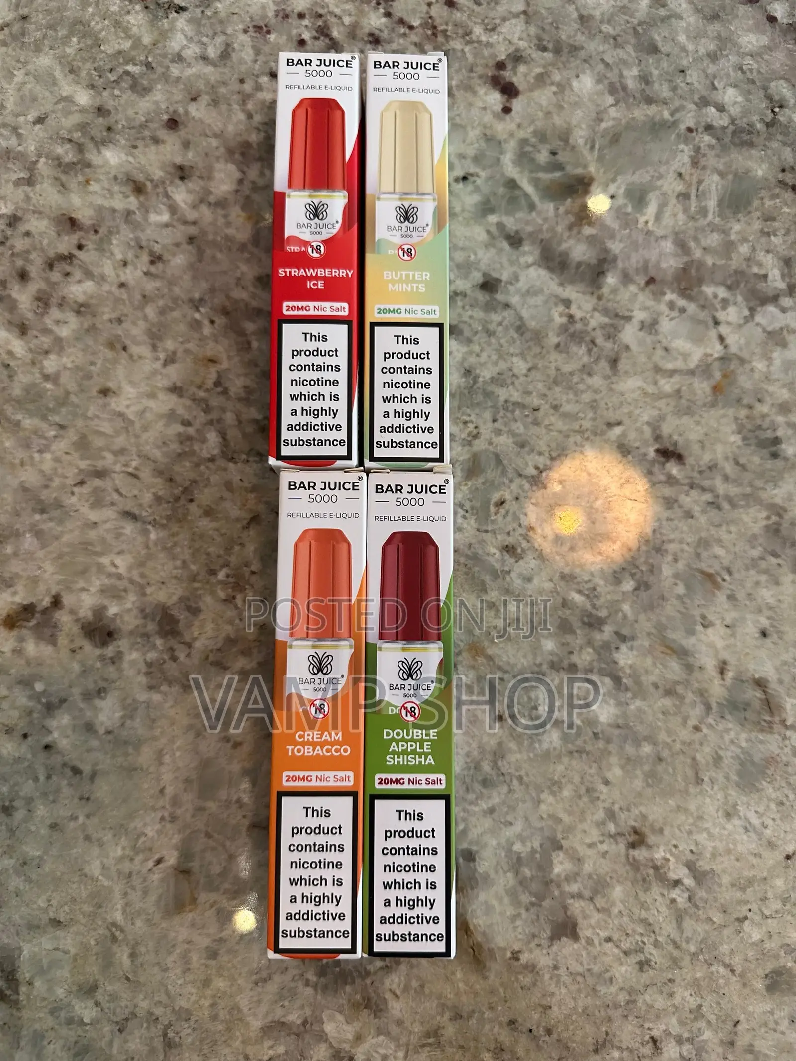 Refillable Bar Juice