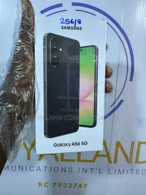 New Samsung Galaxy A56 256 GB Black