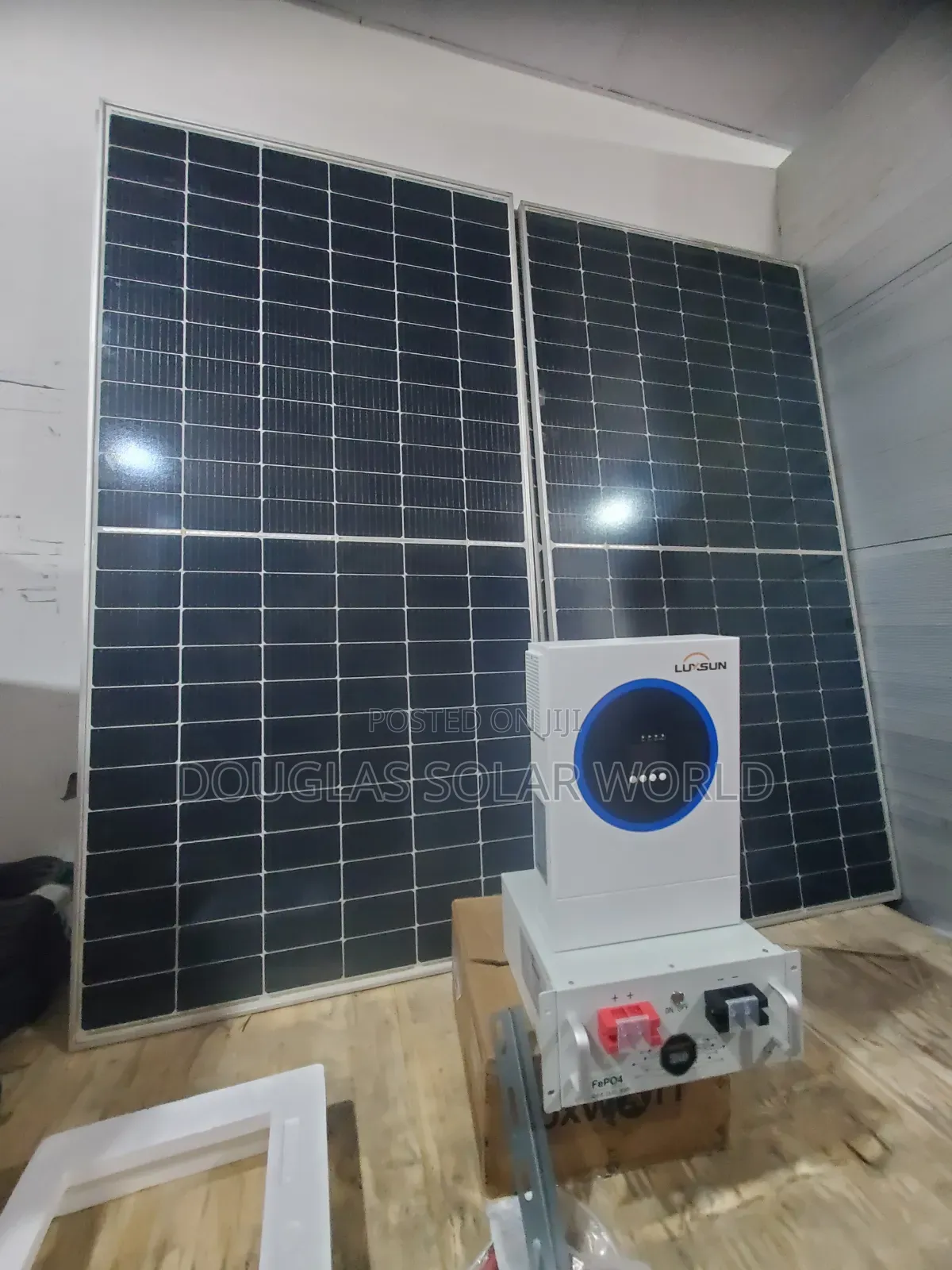 Lux 4.2kva Inverter, 3kwh Battery, 2unit 650w Solar Panel Solution