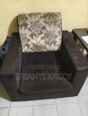 3 Separate Sofa Seaters Furniture Set With 1center Table, 3 Stools