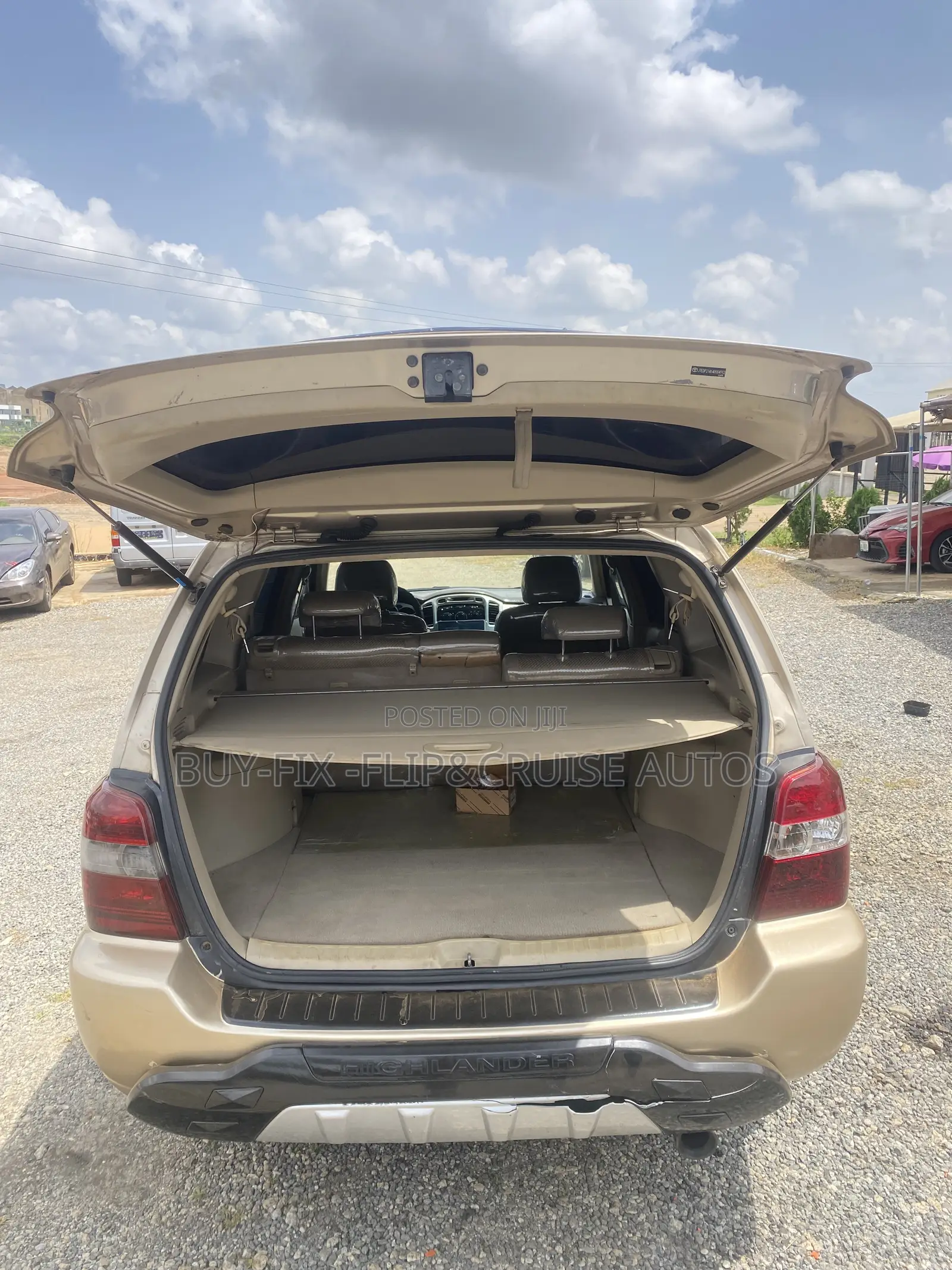 Toyota Highlander 2007 Gold