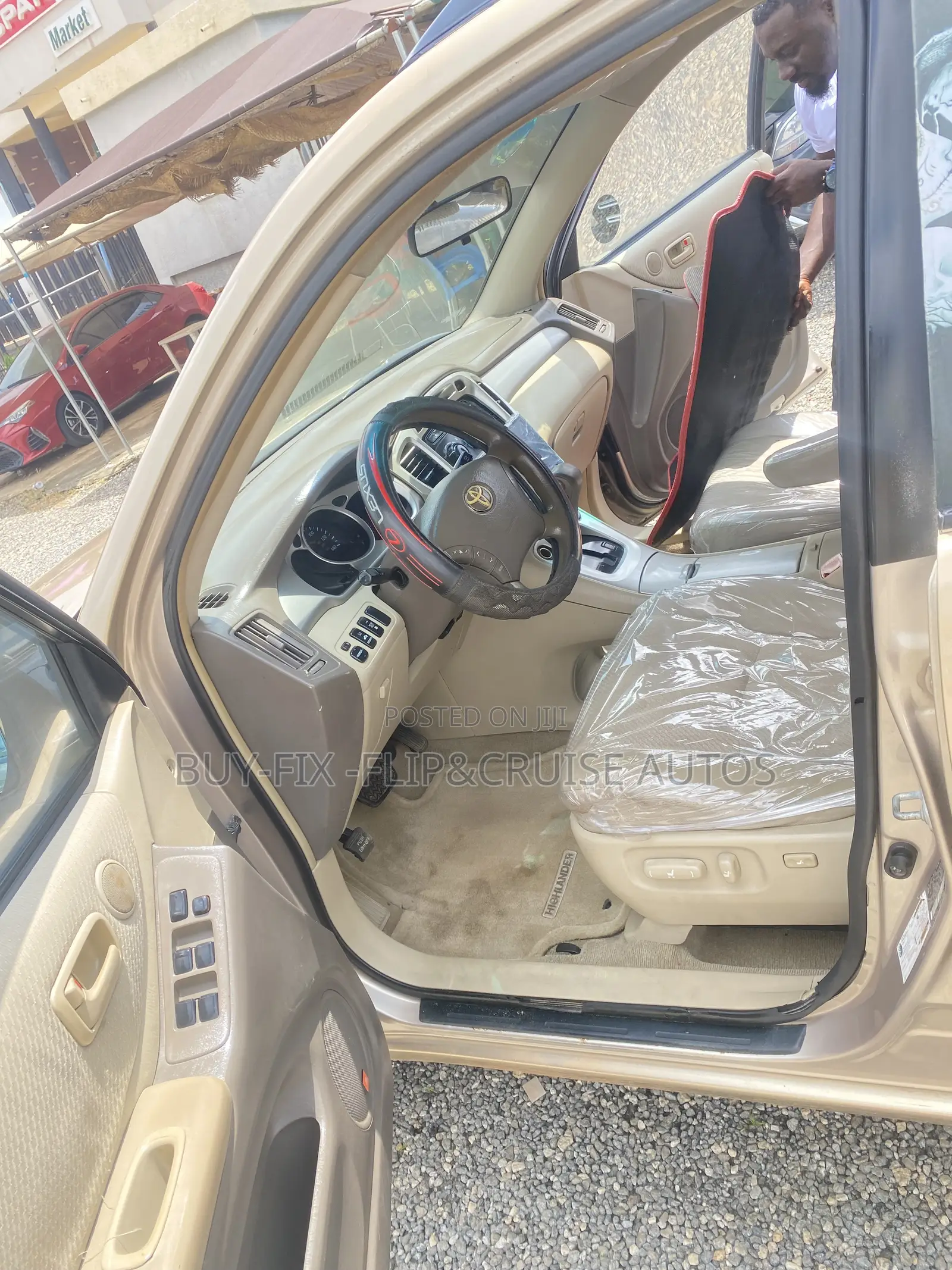 Toyota Highlander 2007 Gold