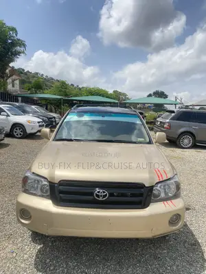 Toyota Highlander 2007 Gold