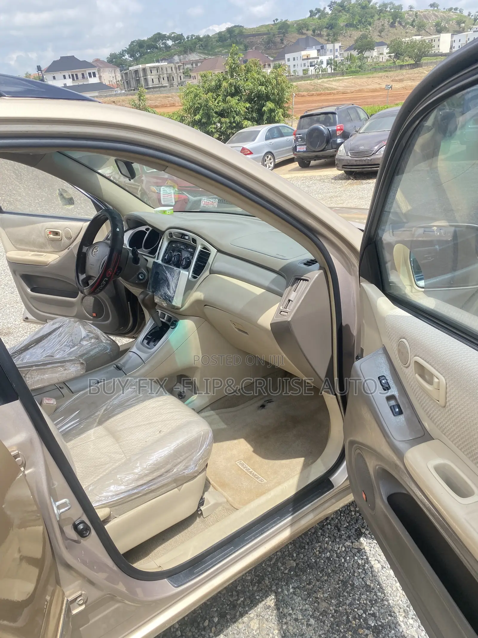 Toyota Highlander 2007 Gold