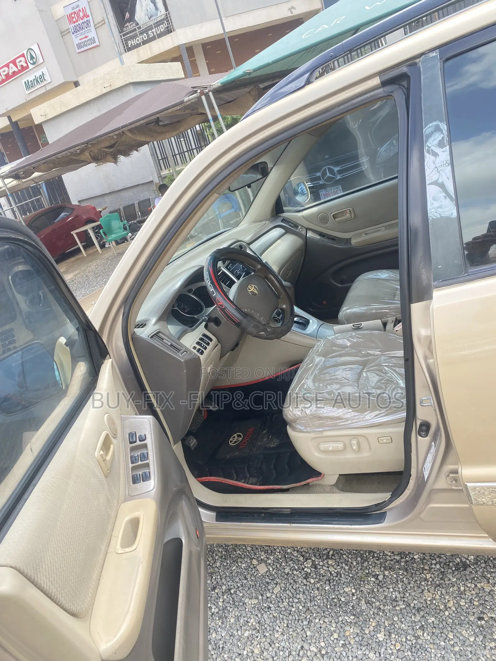 Toyota Highlander 2007 Gold