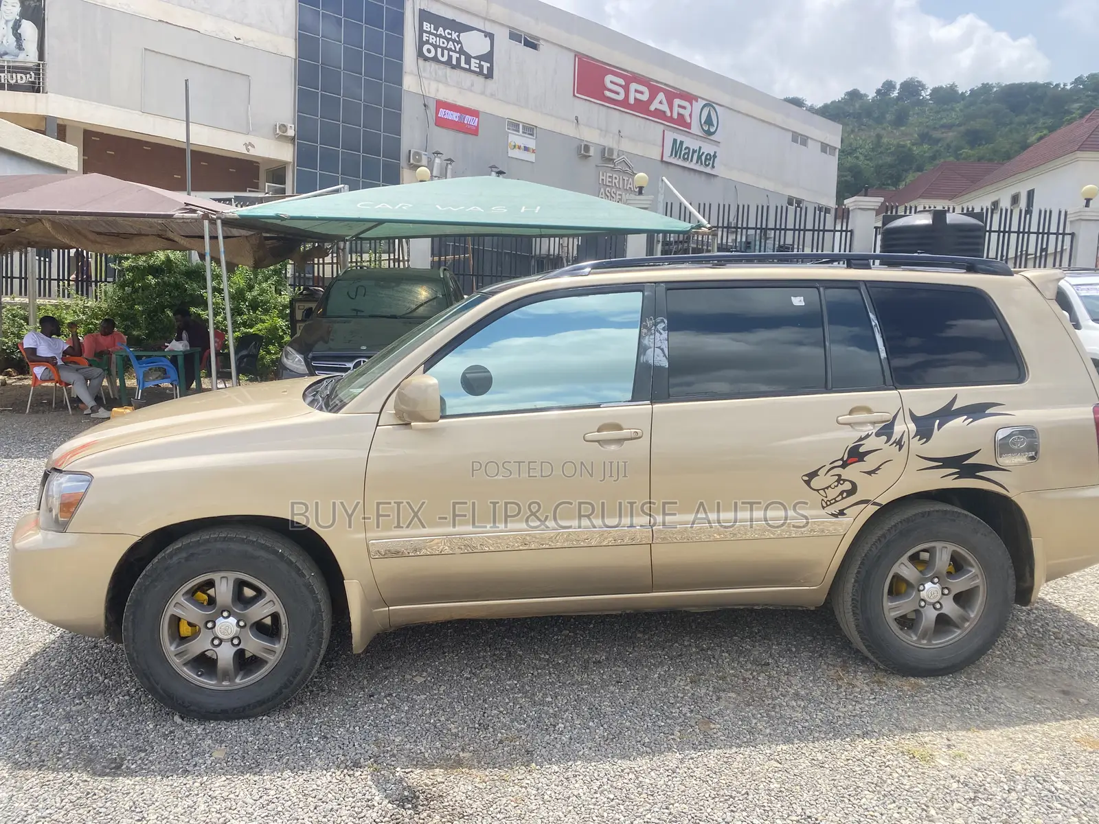 Toyota Highlander 2007 Gold