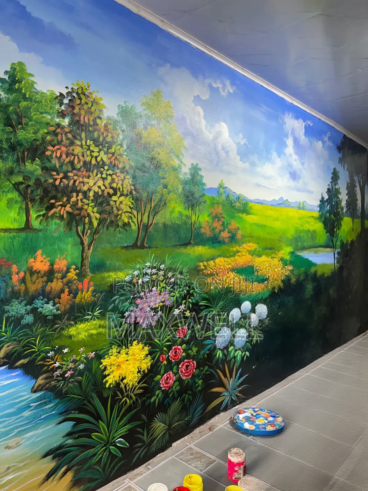 Exquisite Wall Mural Painting