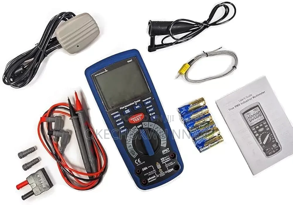 Digital Insulation Resistance Tester Ac Dc Ta467 Ev Electric Vehicle