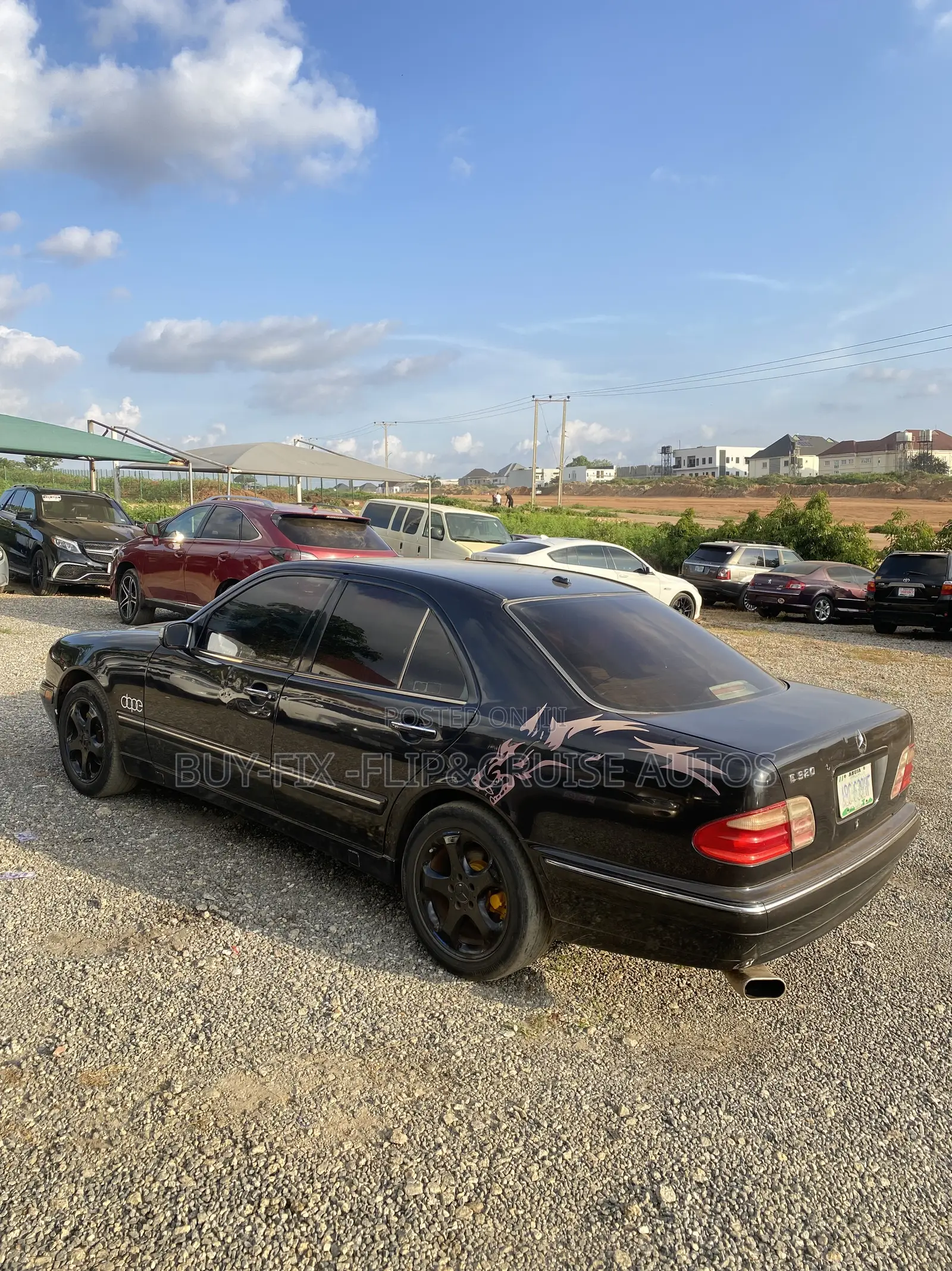 Mercedes-Benz E320 2002 Black