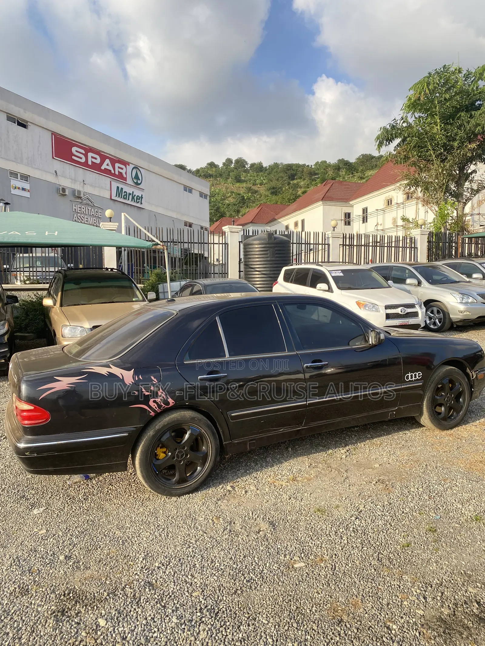 Mercedes-Benz E320 2002 Black