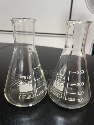 Pyrex Erlenmeyer (Conical) Flask, Narrow Neck, 250ml Material