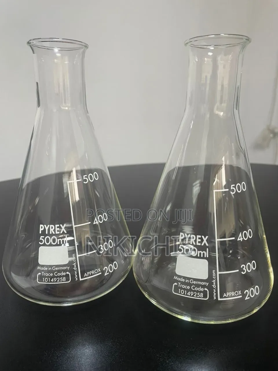 Pyrex Erlenmeyer Conical Flask, Narrow Neck, 500 Ml