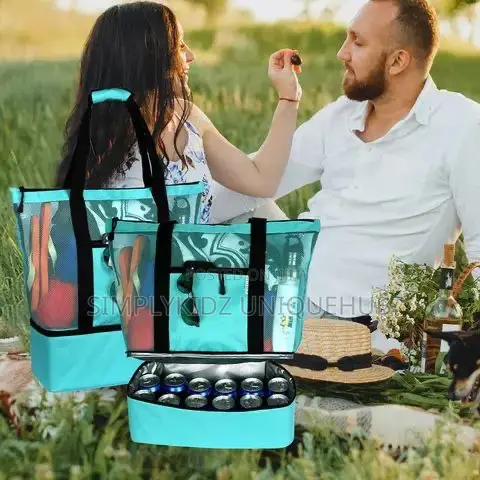 Beach Bag With Cooler Compartment