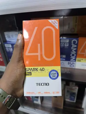New Tecno Spark 40 Pro 128 GB Black