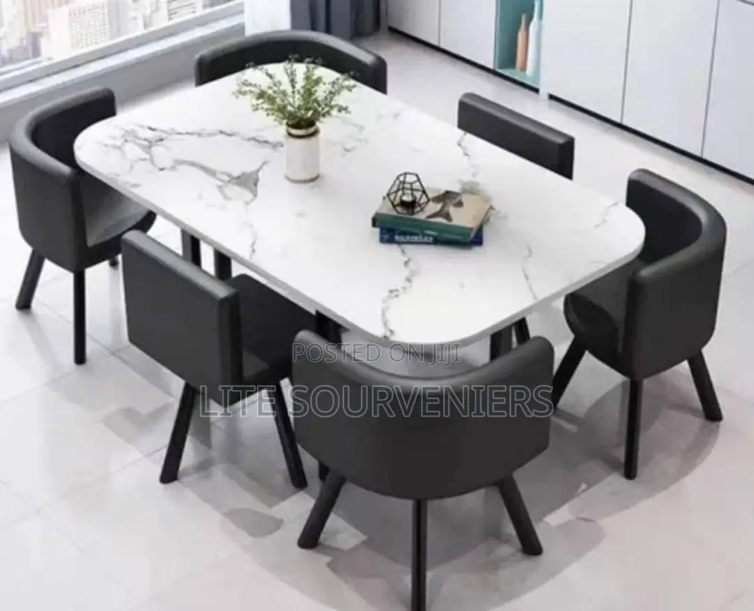 Modern Stone Dining Tabel Set