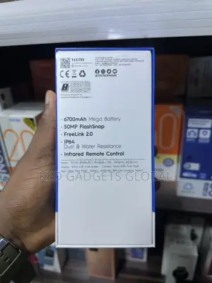 New Tecno Spark 50 128 GB Black