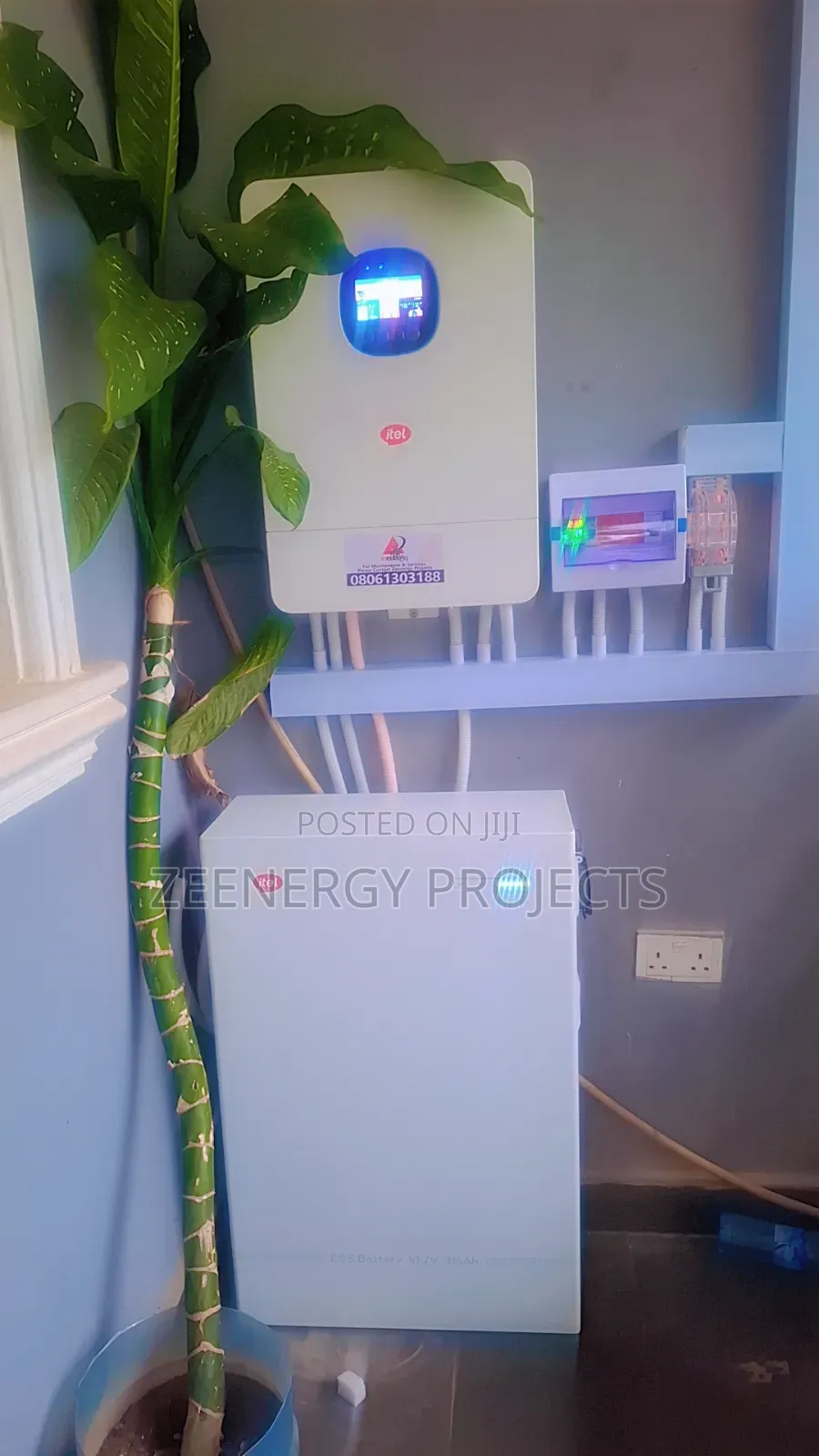 8kwh Inverter With 16kwh Lithium