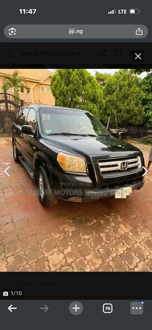 Honda Pilot 2006 Black