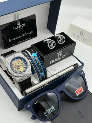 Exclusive Hublot Leather Masculine Set