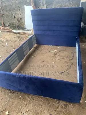 Bed Frame Padded 4 and Half by 6