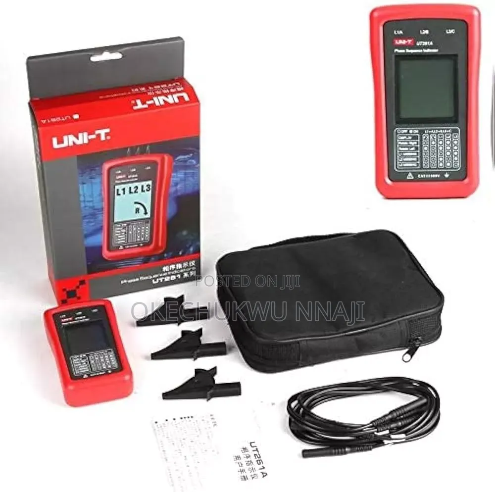 3-Phase Rotation Meter + Ac Phase Sequence Indicator 40v-690v