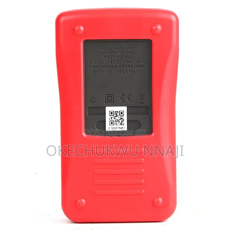 3-Phase Rotation Meter + Ac Phase Sequence Indicator 40v-690v