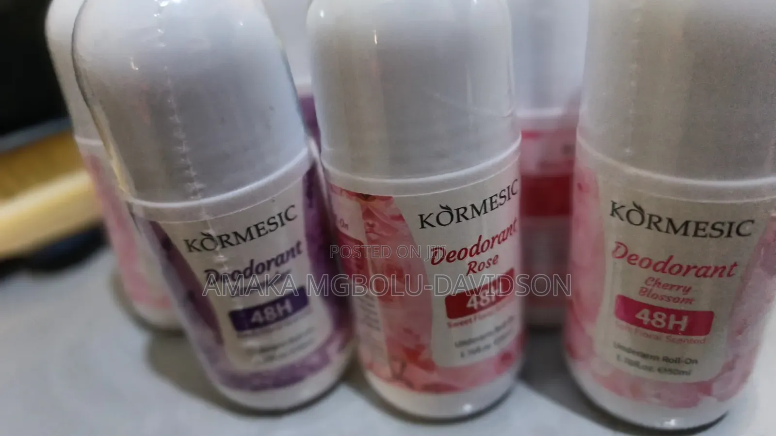 Kormesic Deodorants