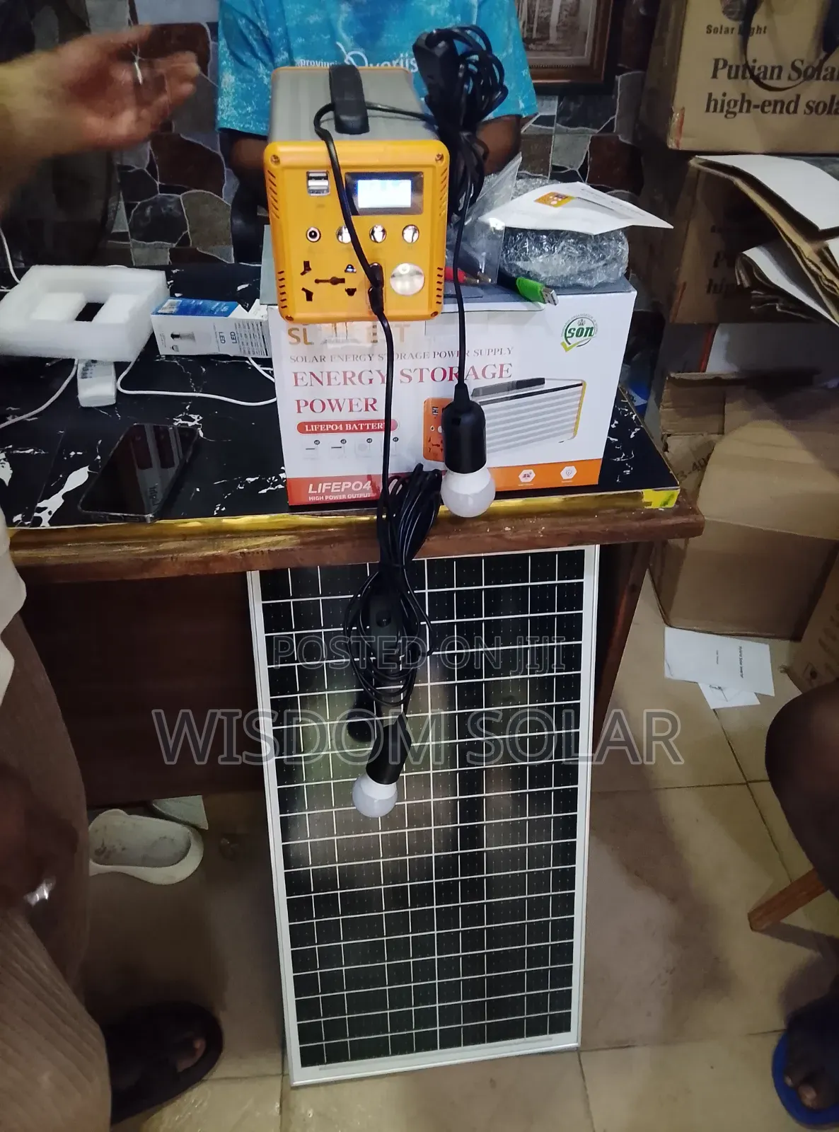 300w Energy Storage Come With Solar Panel 60w