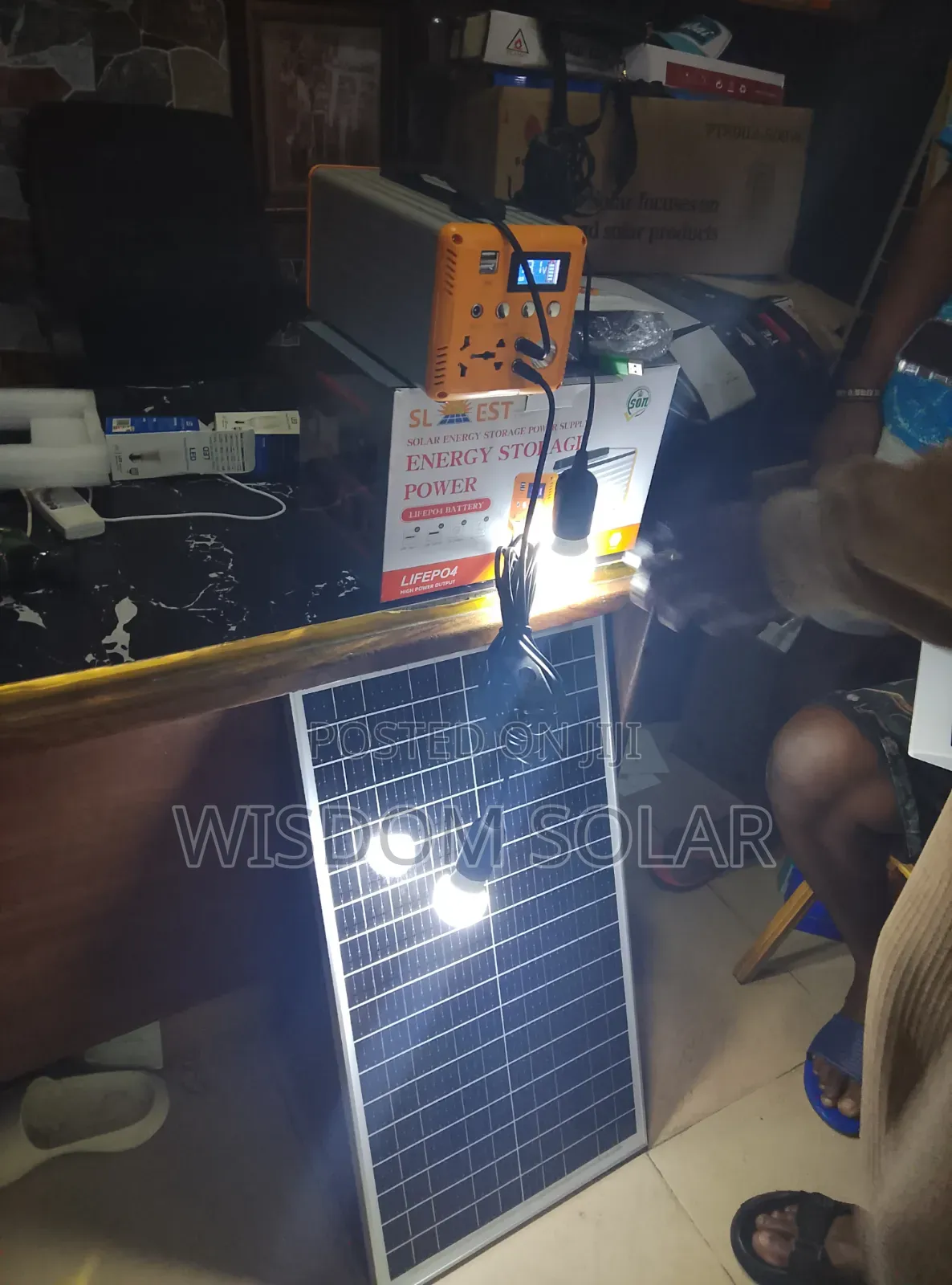 300w Energy Storage Come With Solar Panel 60w