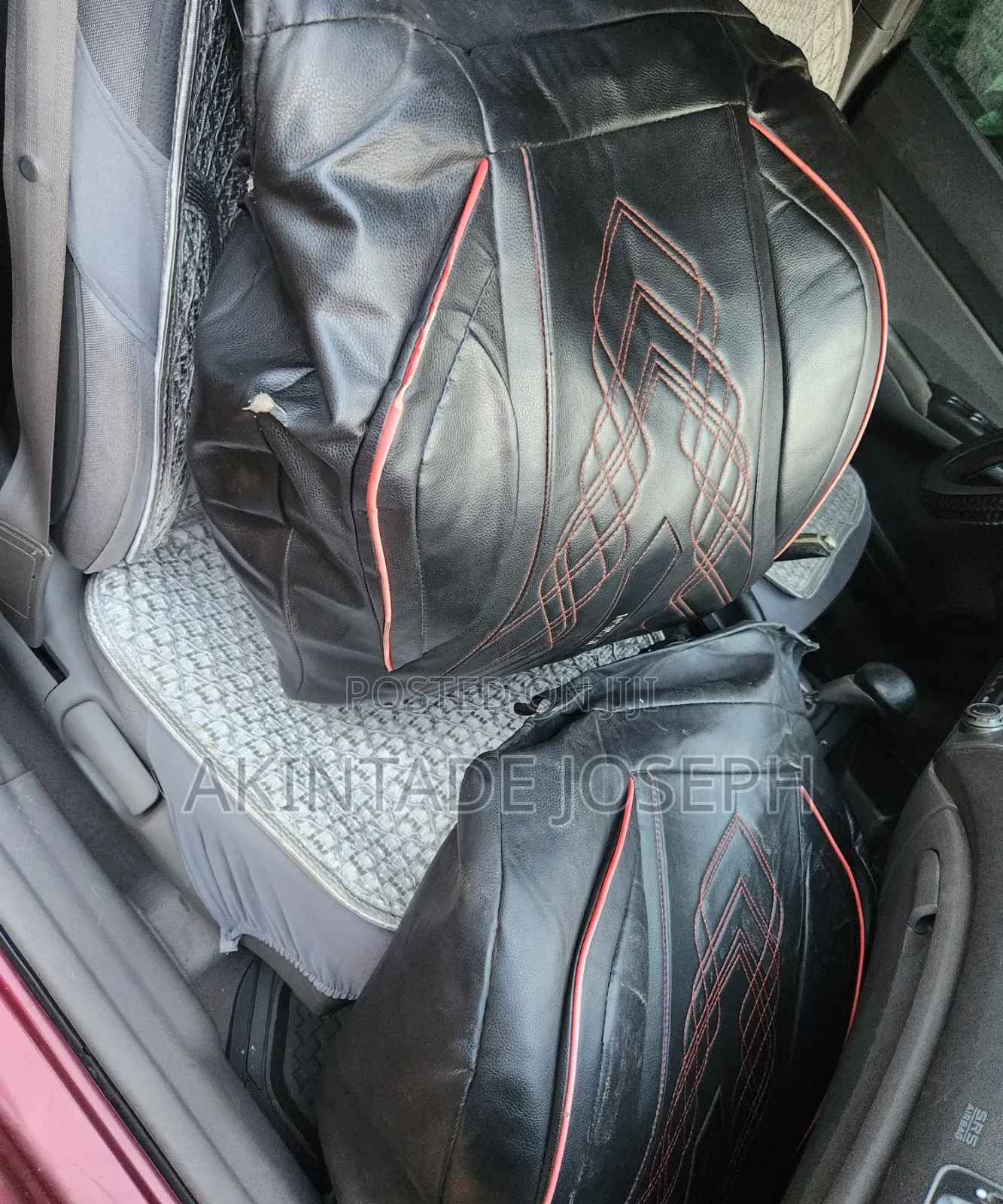 Complete Car Seat Covers With Pillow Case