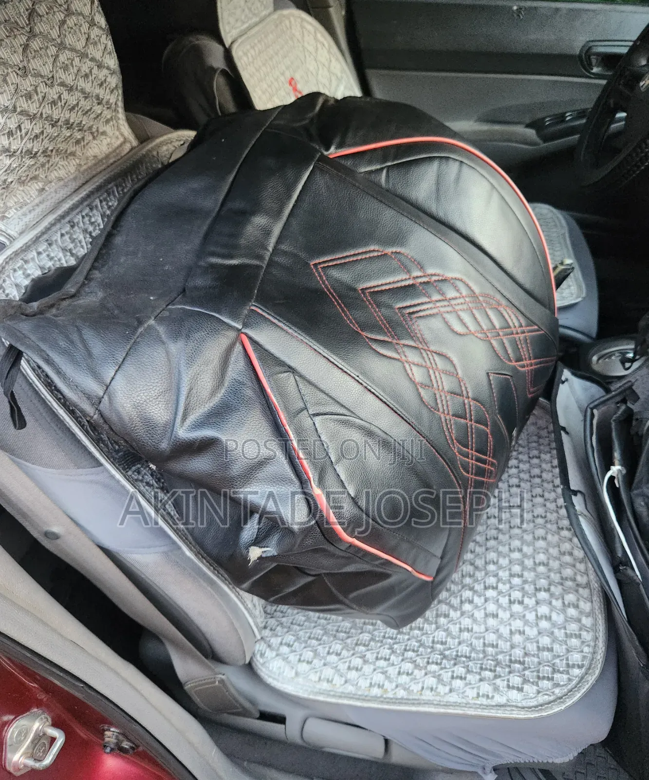 Complete Car Seat Covers With Pillow Case