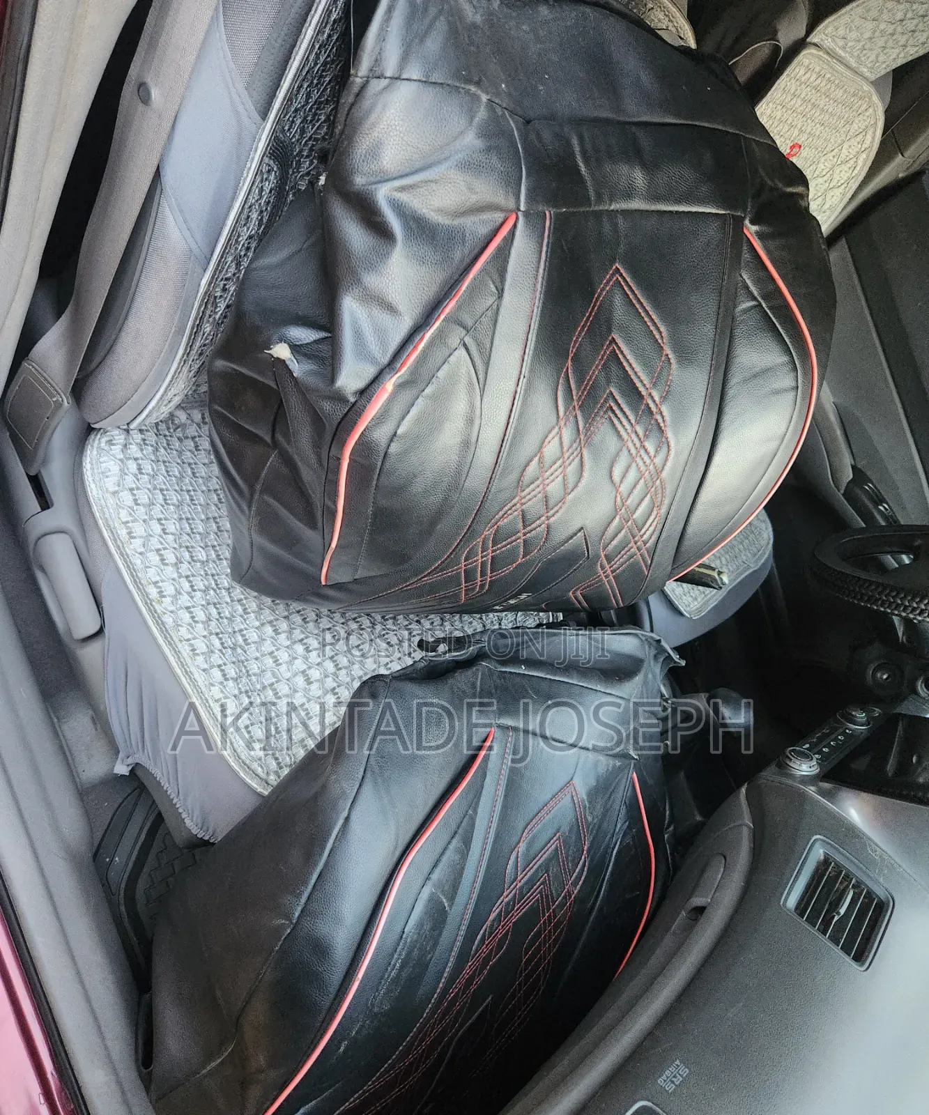 Complete Car Seat Covers With Pillow Case
