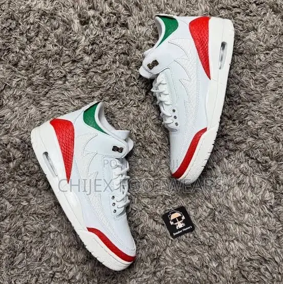Jordan Quality Red and White