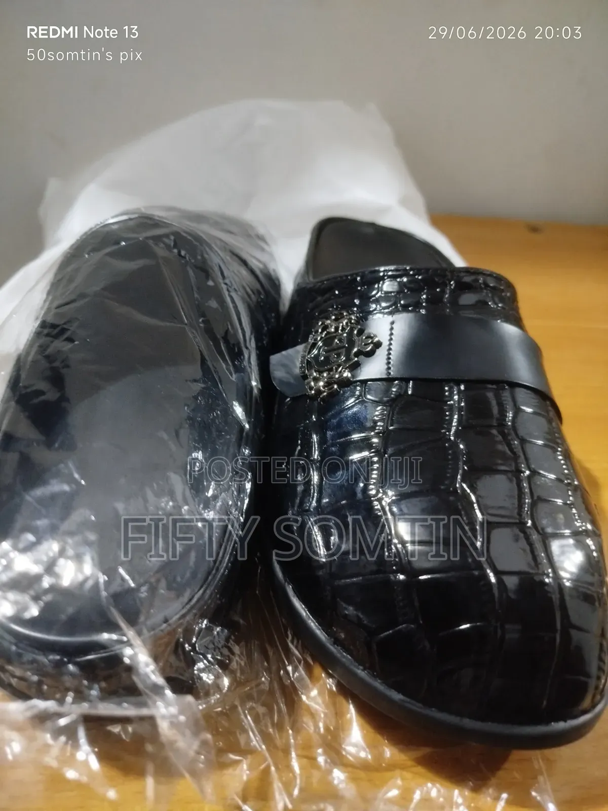 Leather Crocs Mens Shoe