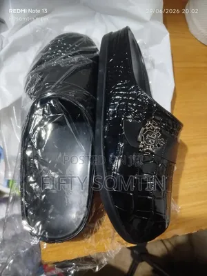 Leather Crocs Mens Shoe