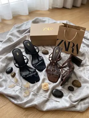 Zara Soft Girl Chunky Mules