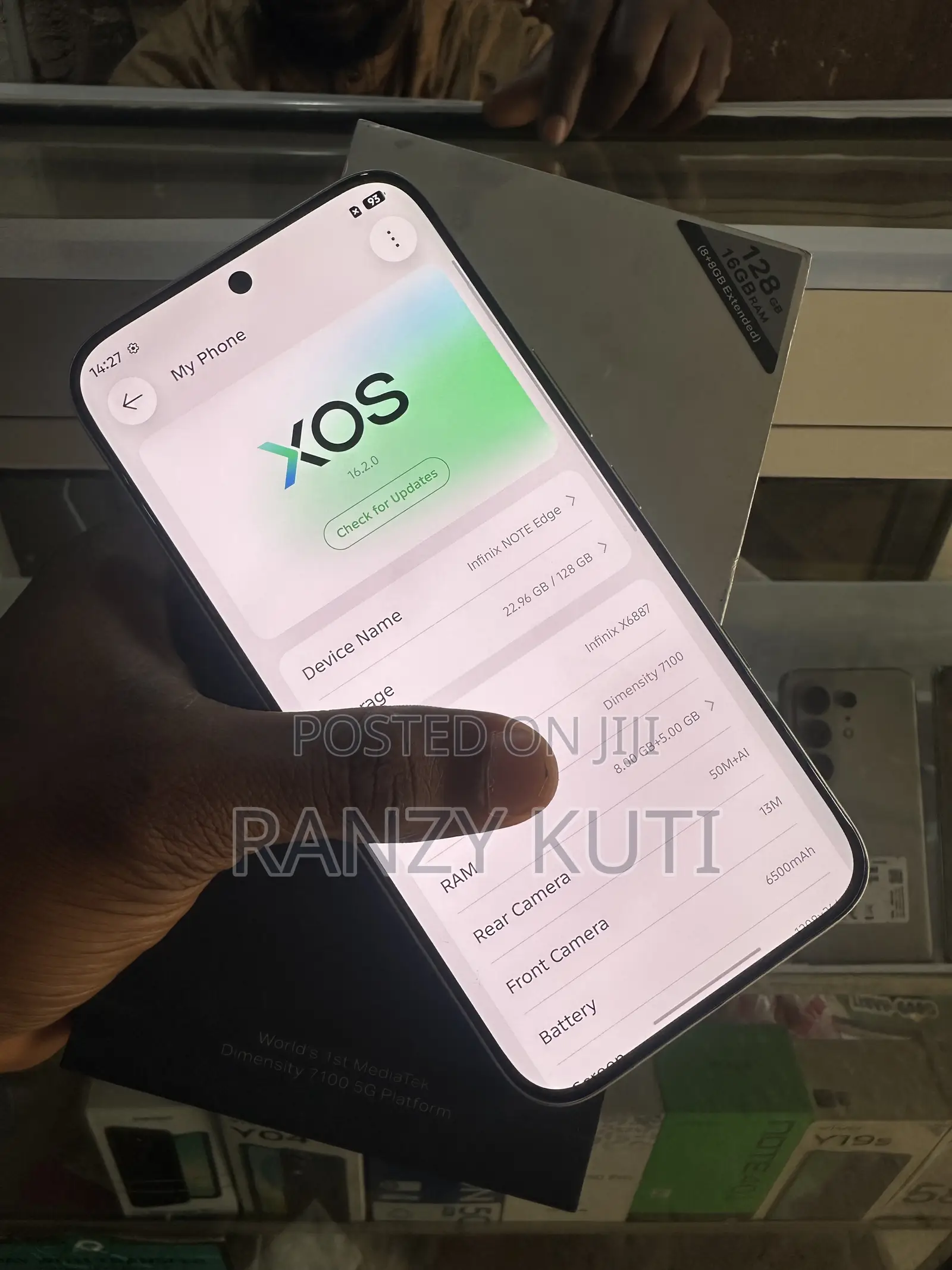 Infinix Note Edge 128 GB