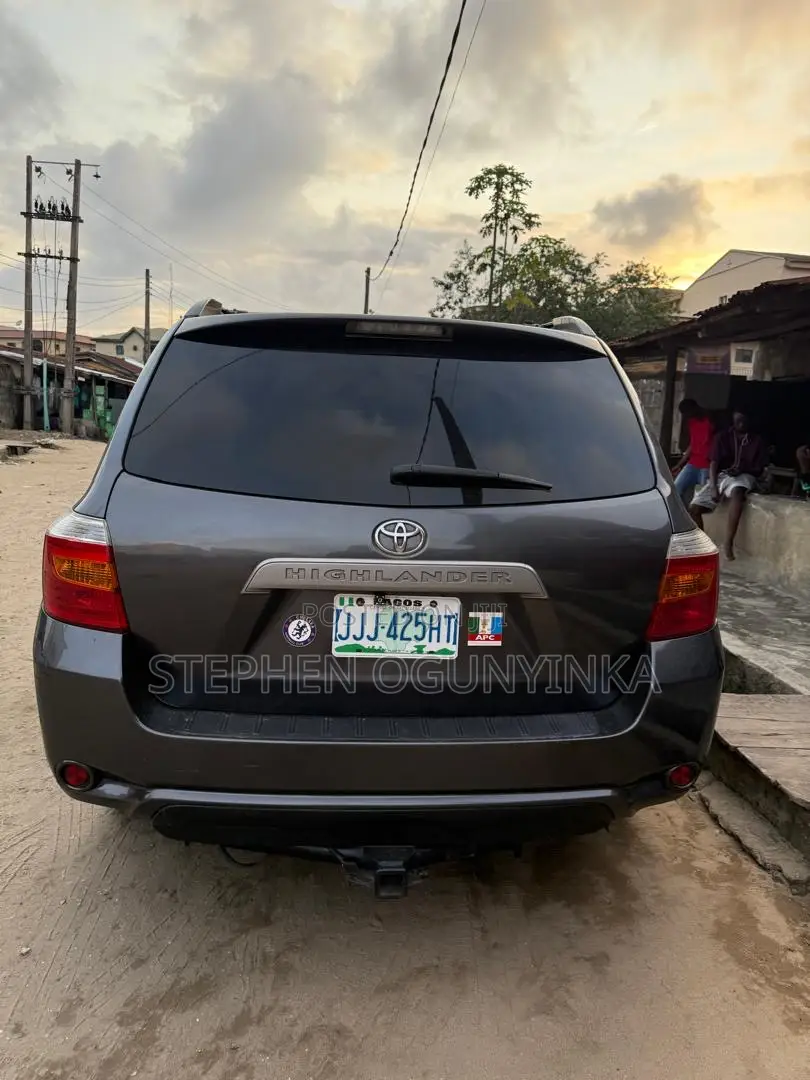 Toyota Highlander 2009 Gray