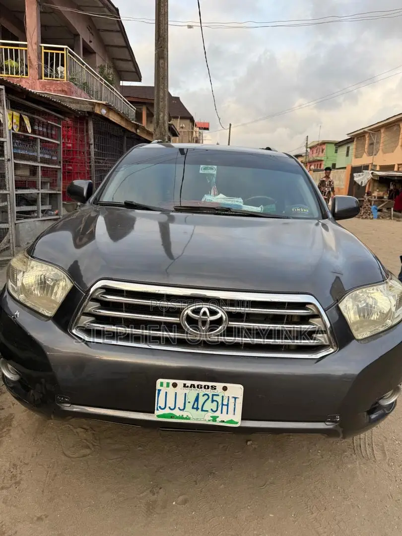 Toyota Highlander 2009 Gray