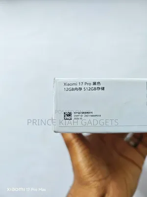 New Xiaomi 17 Pro 512 GB Black