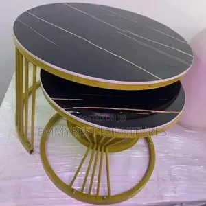 Unique Marble Top Center Tables Two in One