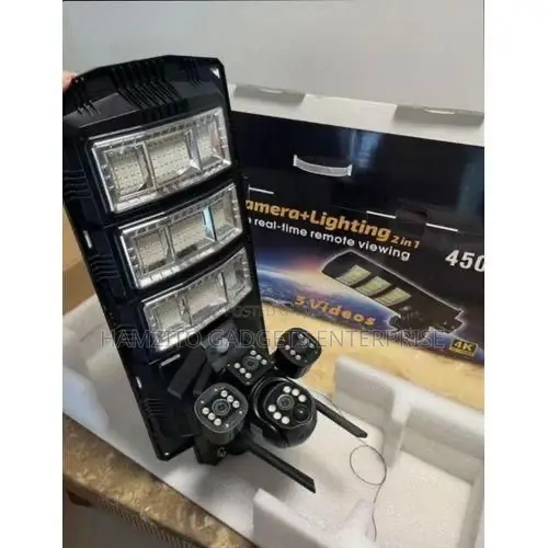 Remote Solar 4g Camera and Lighting Device