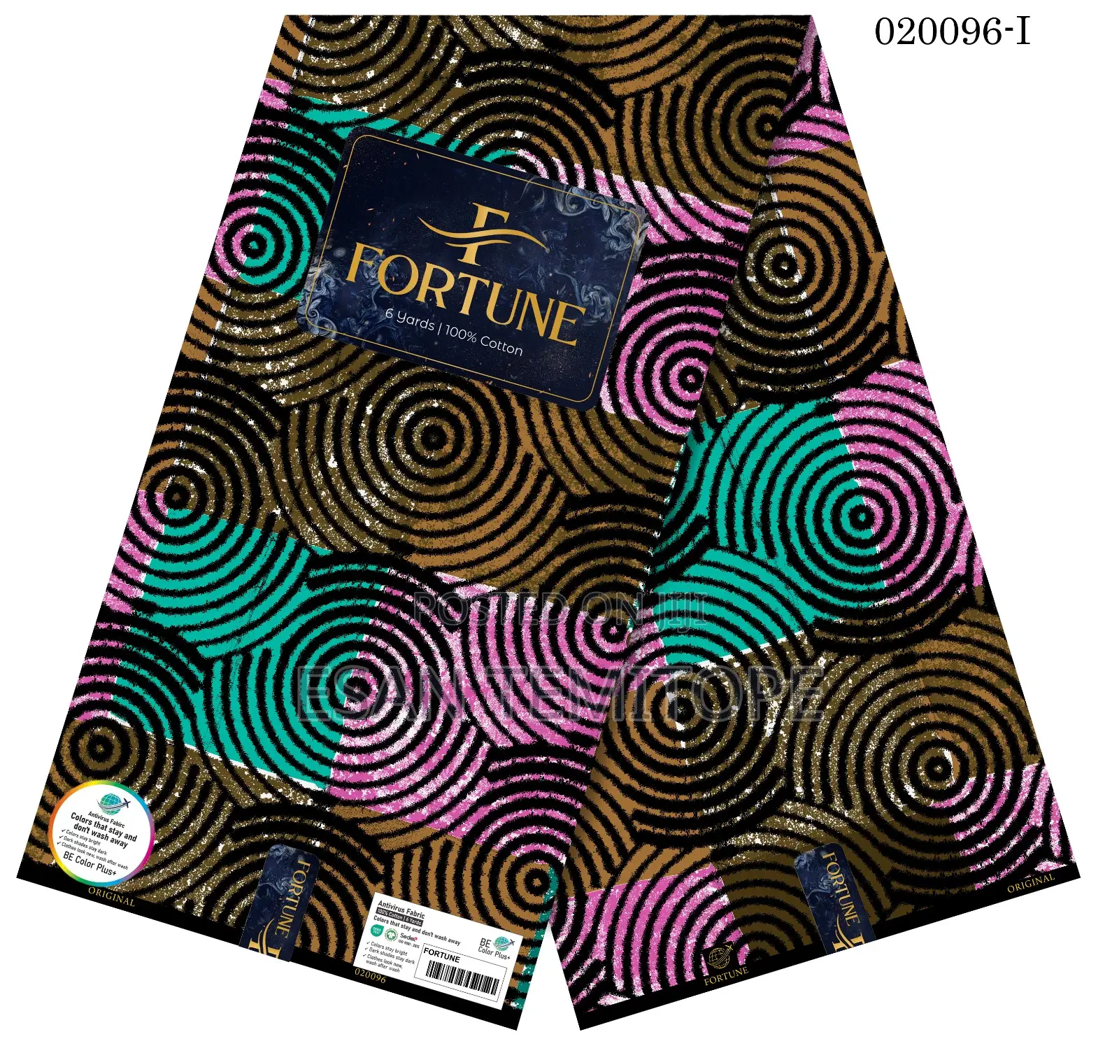 100% Cotton Ankara Fabric