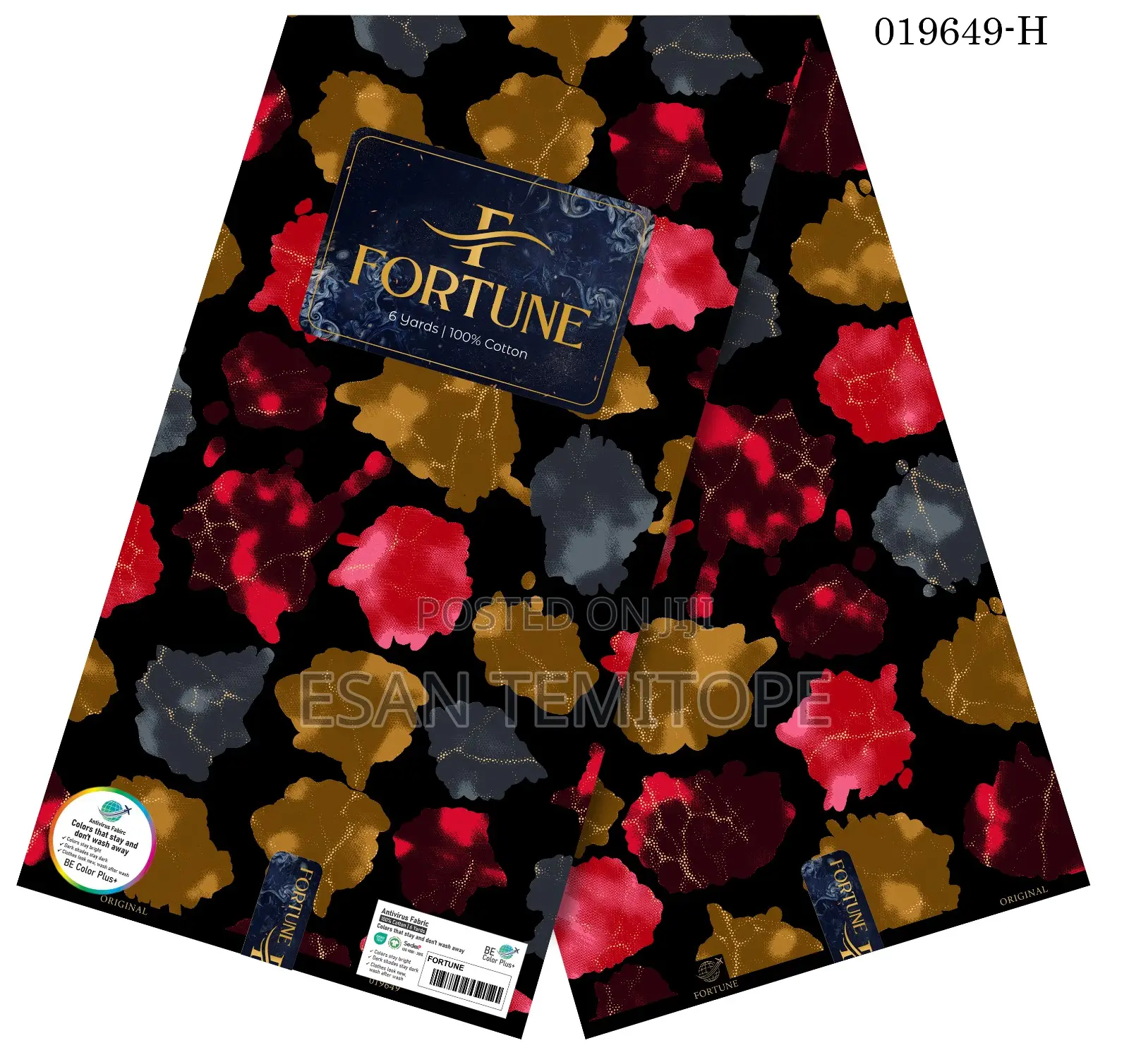 100% Cotton Ankara Fabric